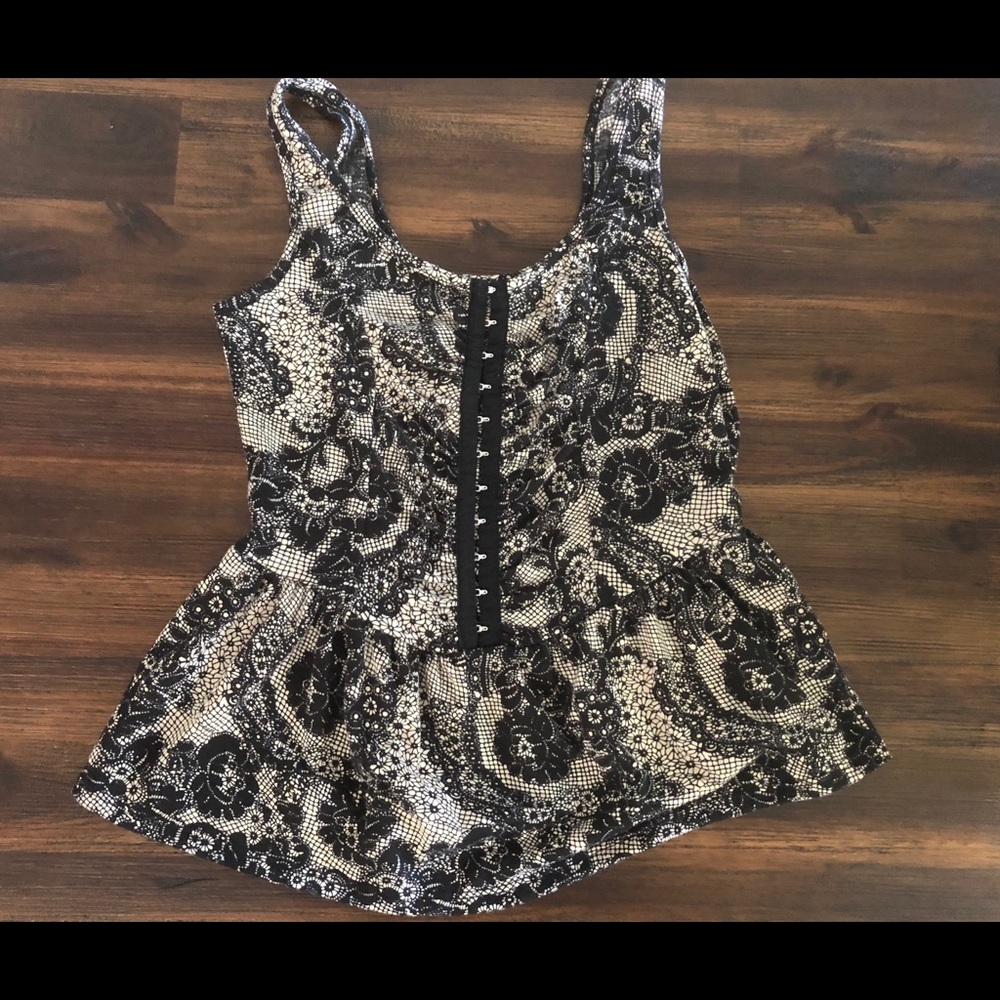 Pacsun Peplum tank